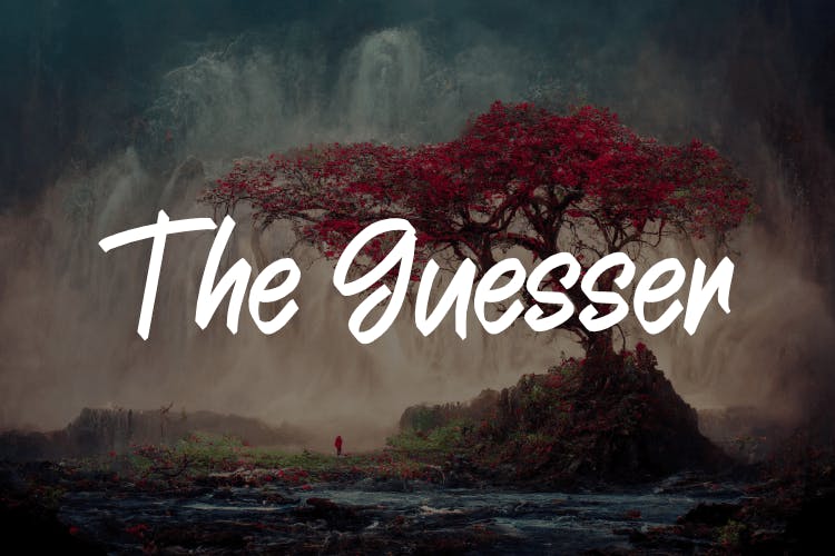 Stunning Creation with The Guesser Font