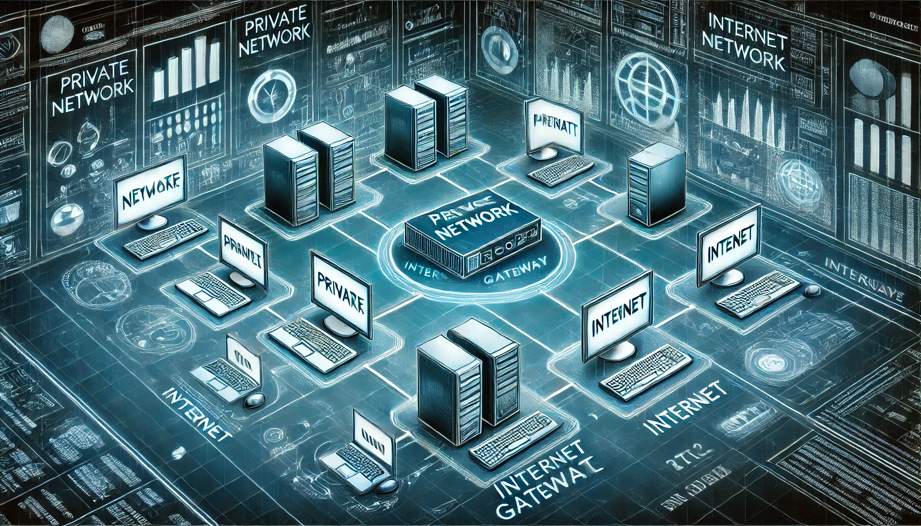 Traffic Network Backbone Illustration Demystifying ARP and NAT: The Backbone of Internet Traffic