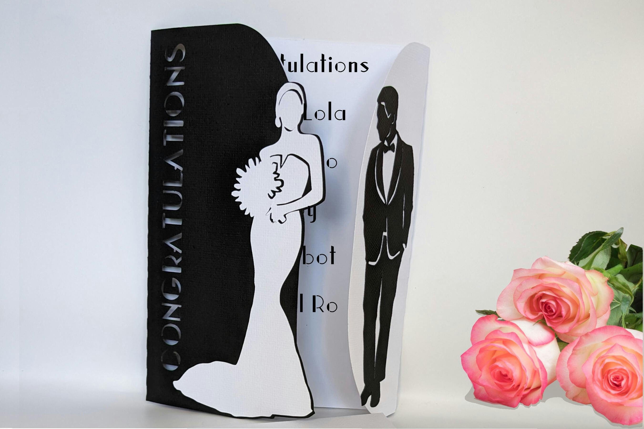 Elegant Wedding Card