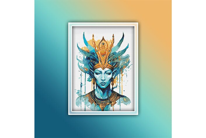 Osiris Cross Stitch Pattern