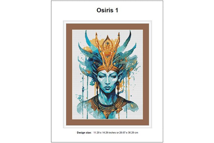 Osiris Cross Stitch Details