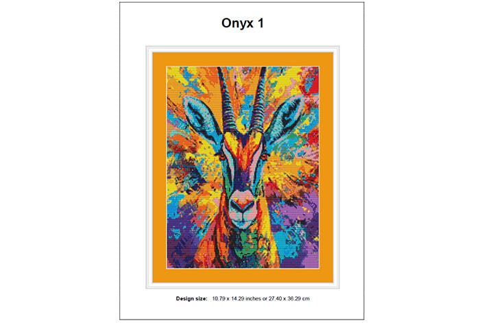 Oryx Cross Stitch Pattern Design