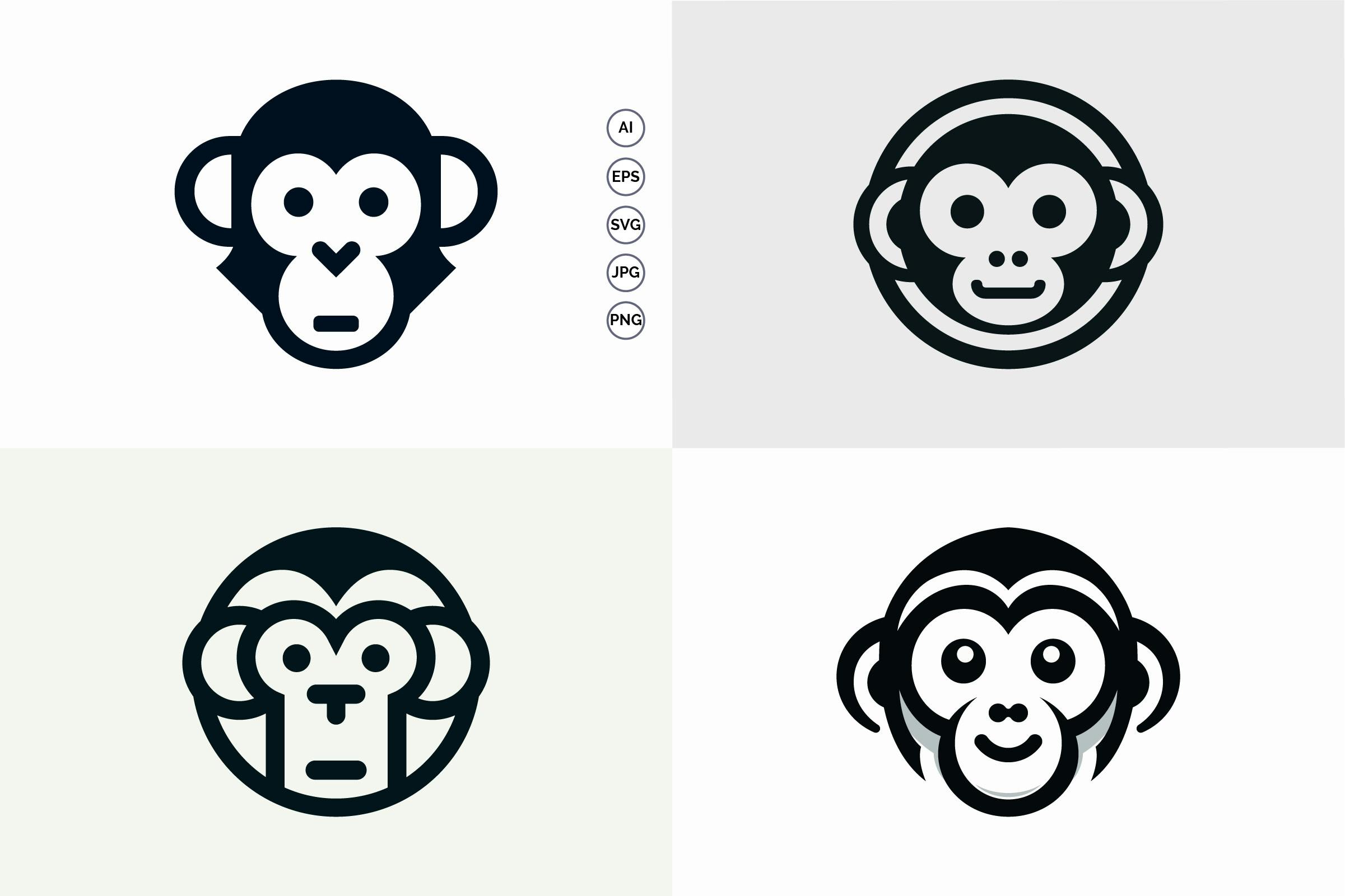 Monkey Face Logo 1