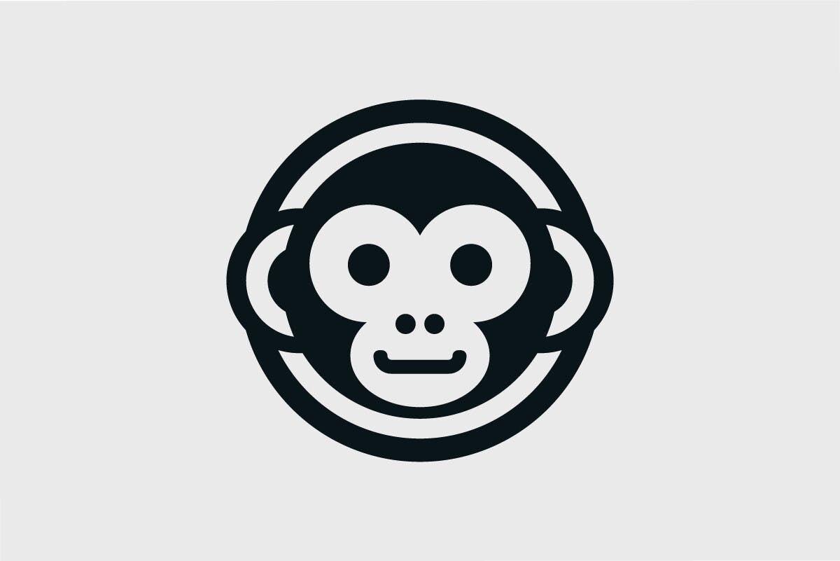 Monkey Face Logo 5