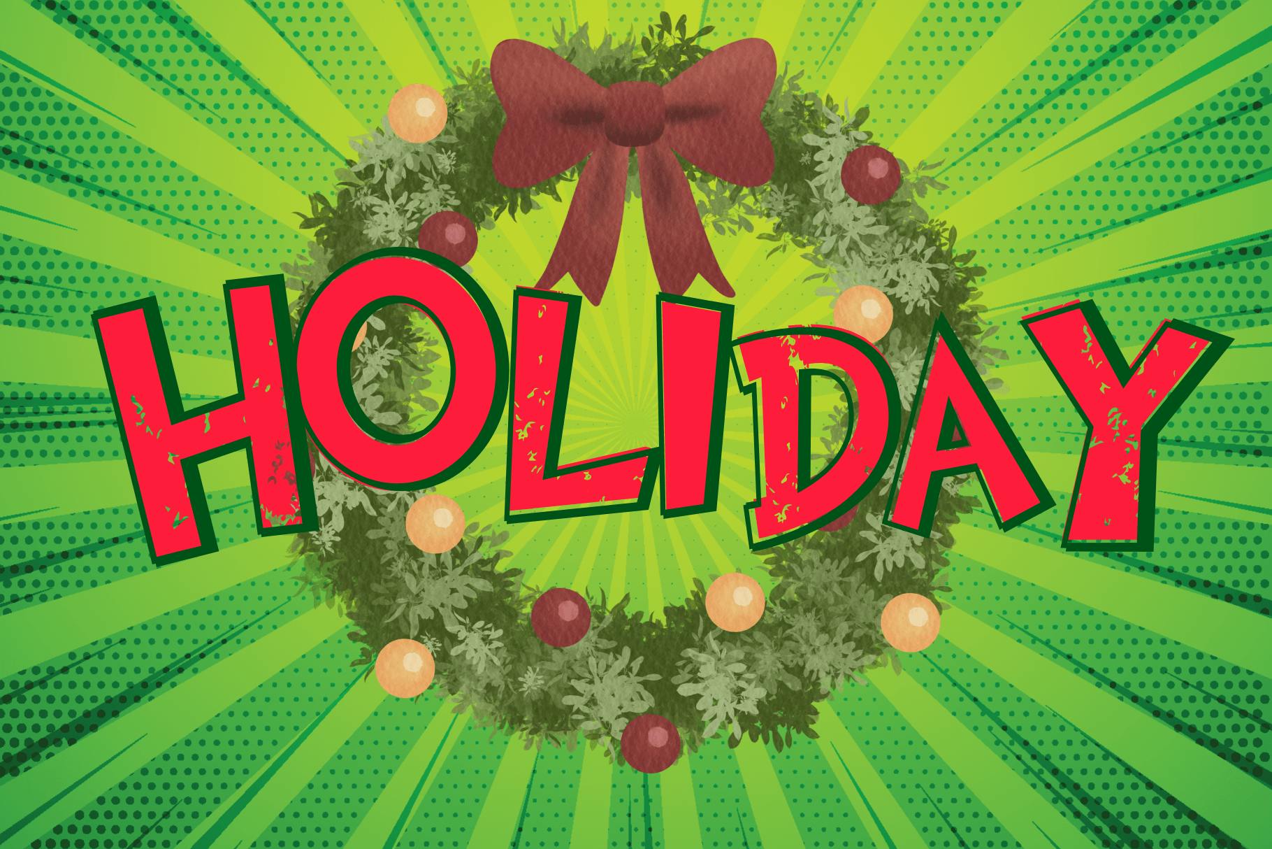 Christmas Grinch Font Example 3