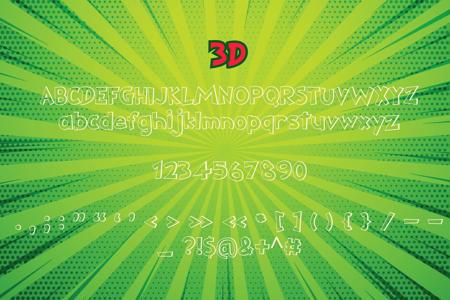 Christmas Grinch Font Example 6