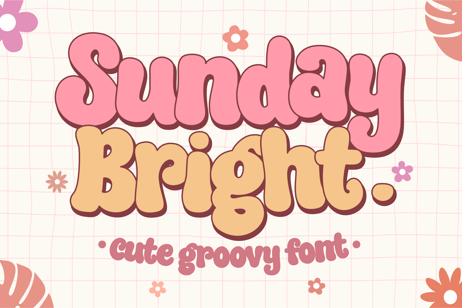 Sunday Bright Font Free by svgnestery | Nov, 2024