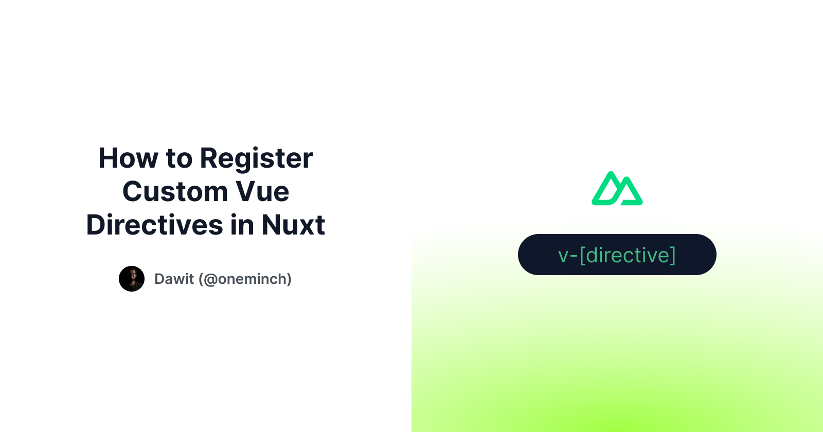 How to Register Custom Vue Directives in Nuxt 3