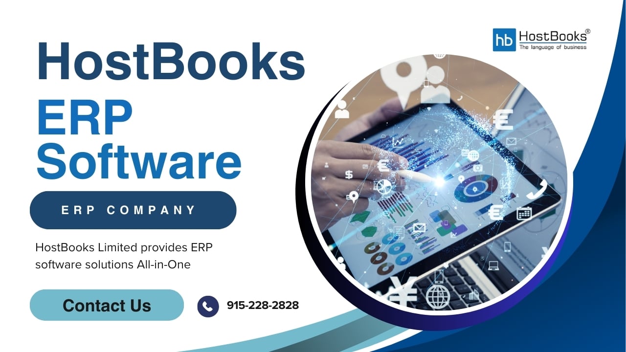 The Importance of Custom ERP Software for Modern Businesses -HostBooks LTD.