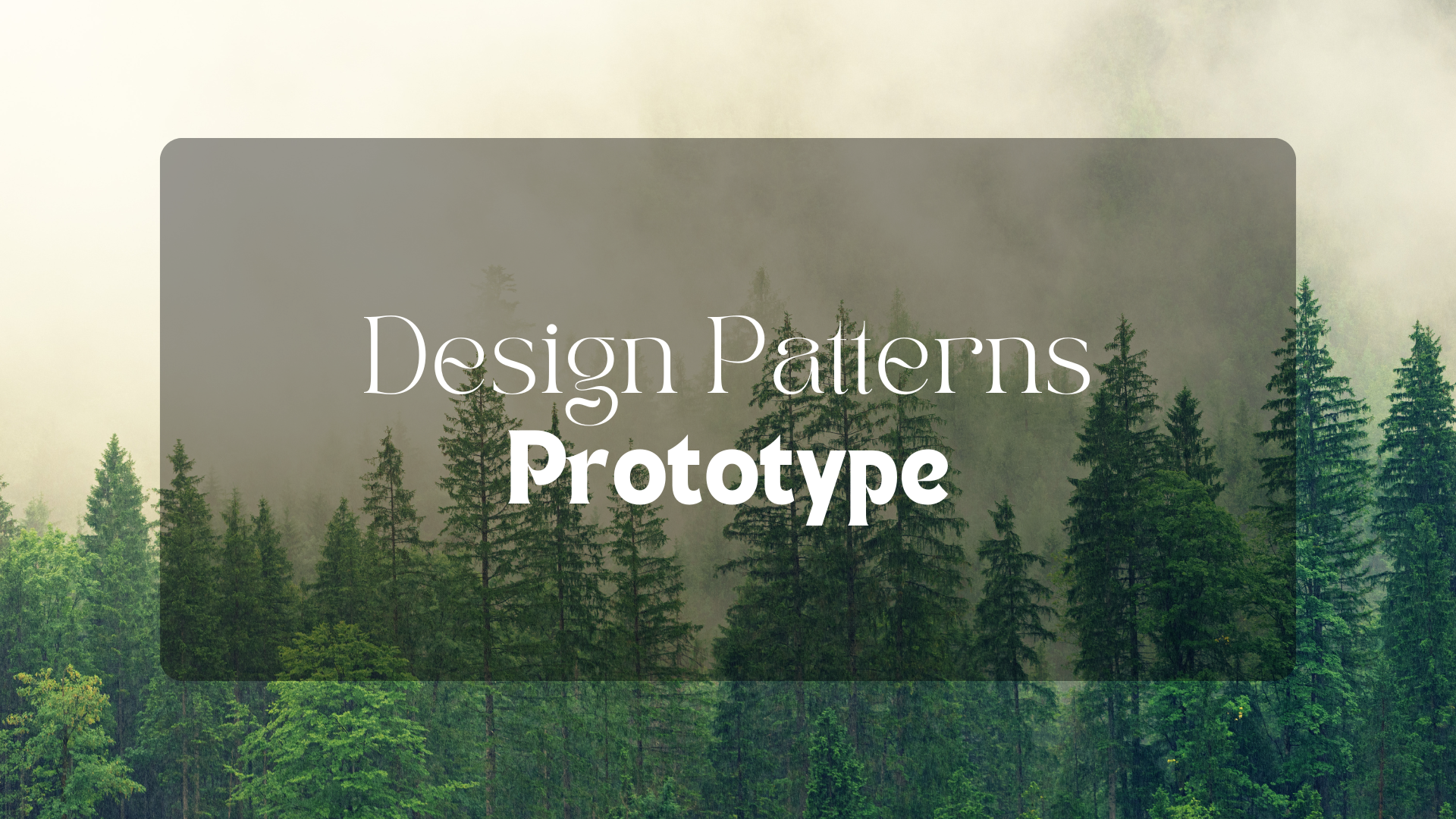 Design Patterns - Prototype (in Java)