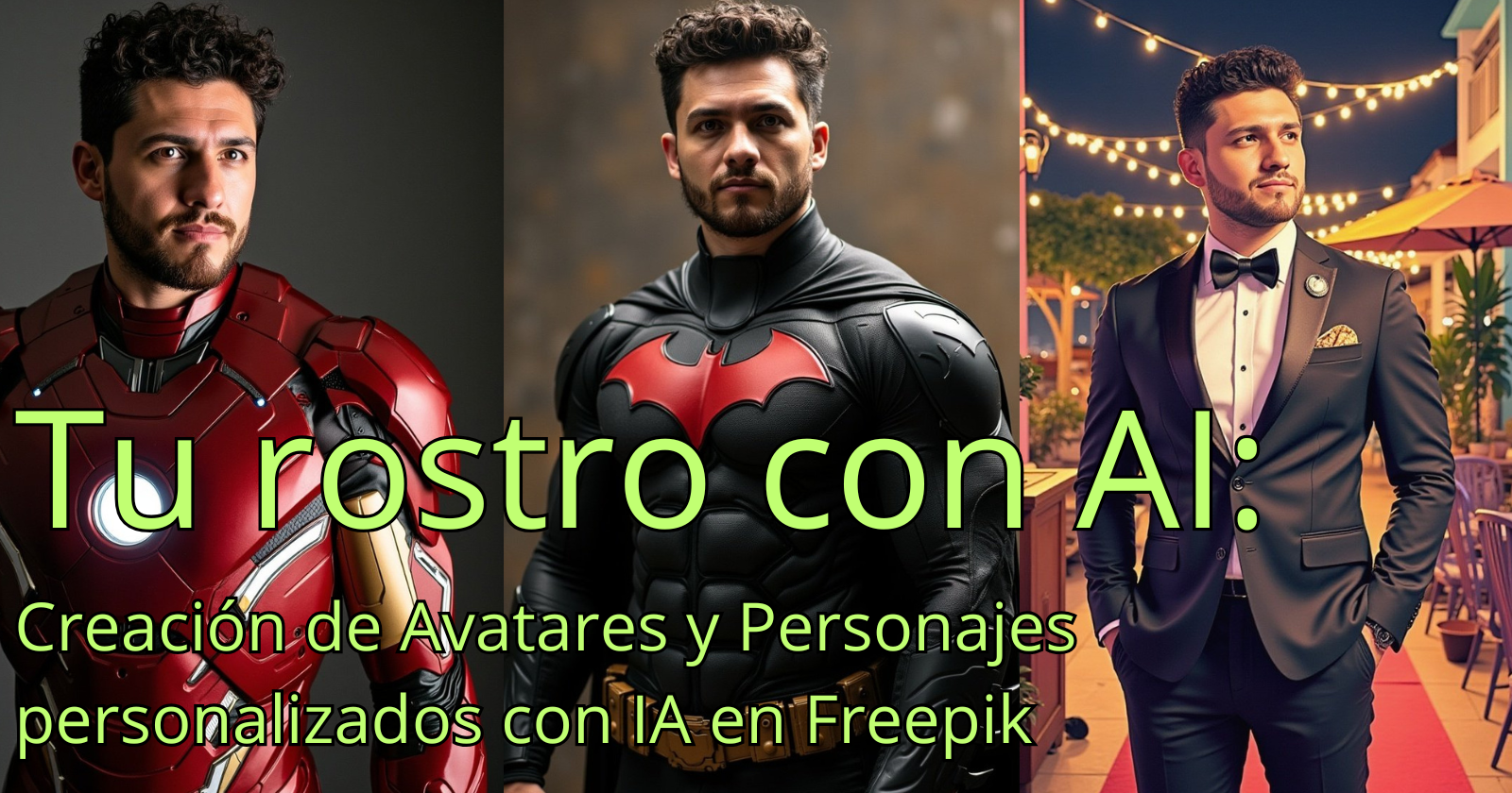 Creación de Avatares y Personajes personalizados con IA en Freepik