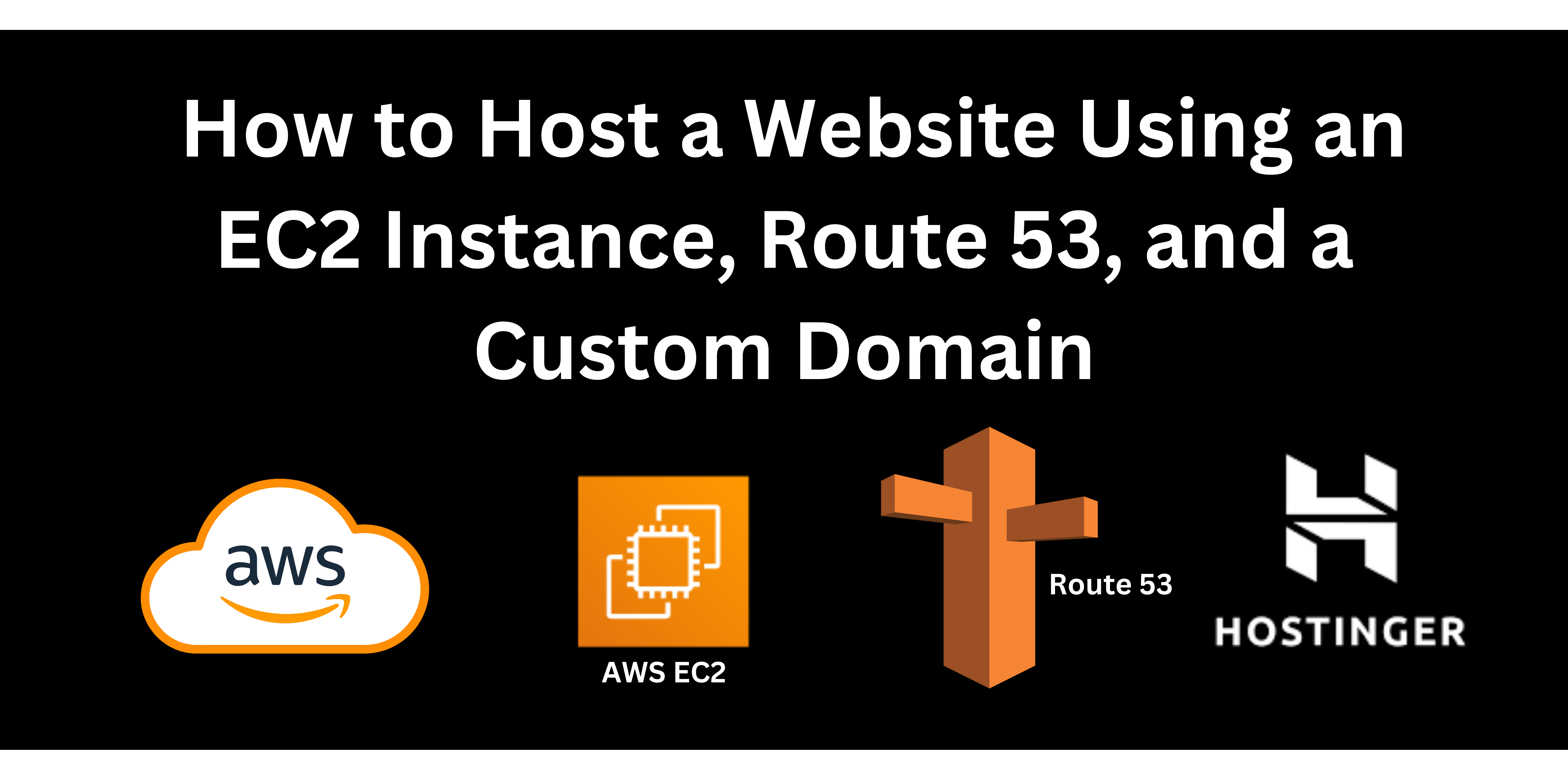 How to Host a Website Using an EC2 Instance, Route 53, and a Custom Domain