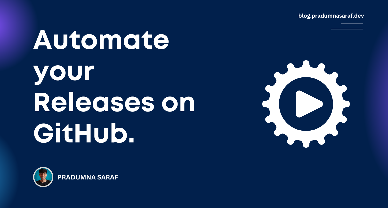 Automate your releases on GitHub.