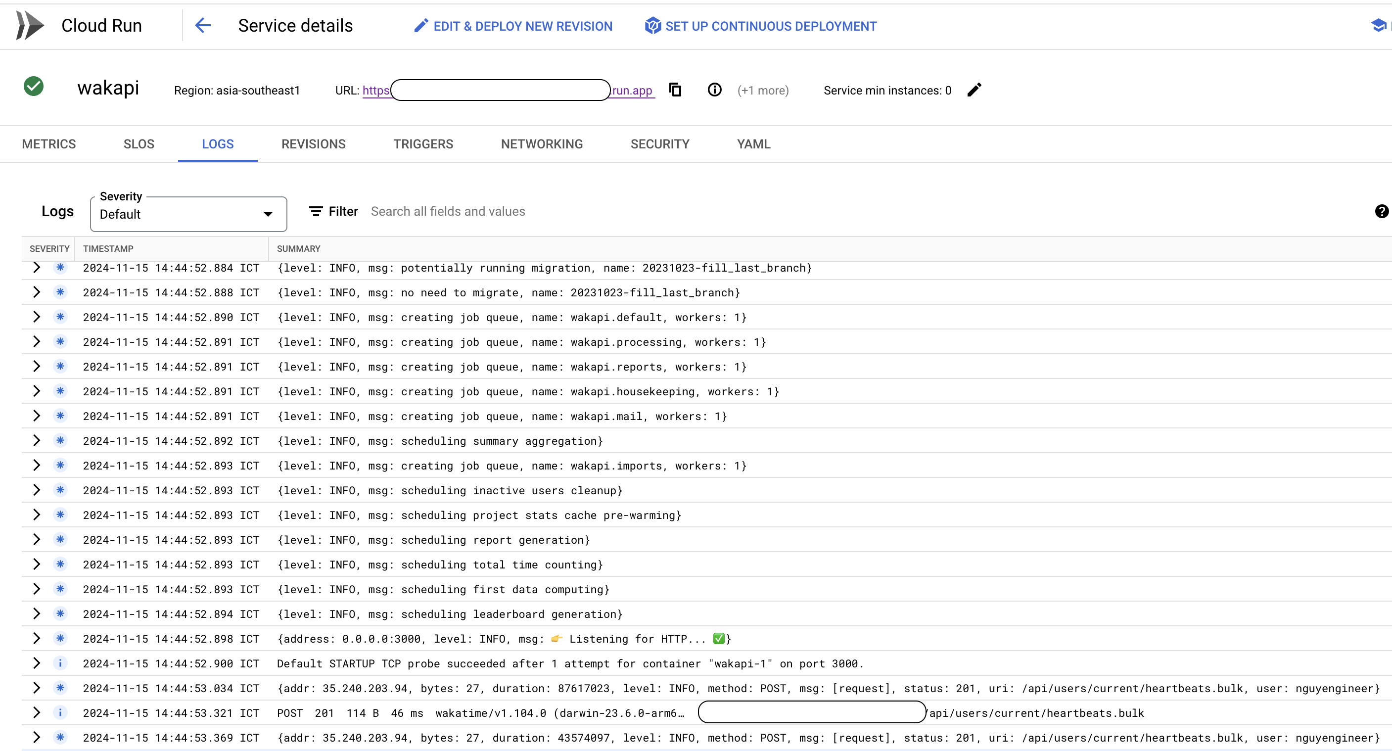 Self-host your Wakatime stats for (almost) free with Supabase Postgres + Google Cloud Run