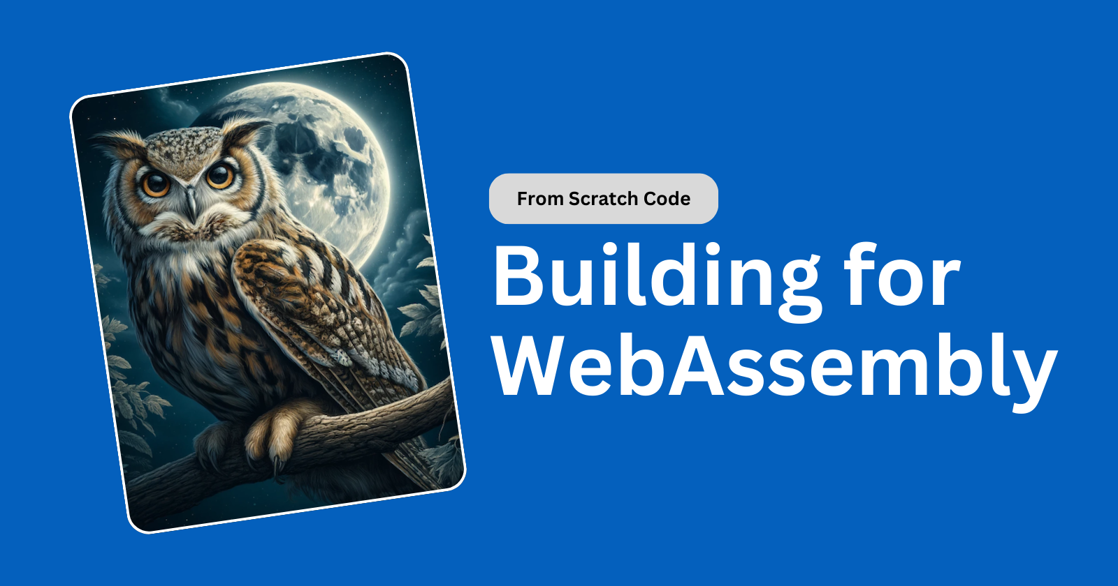 Building for WebAssembly