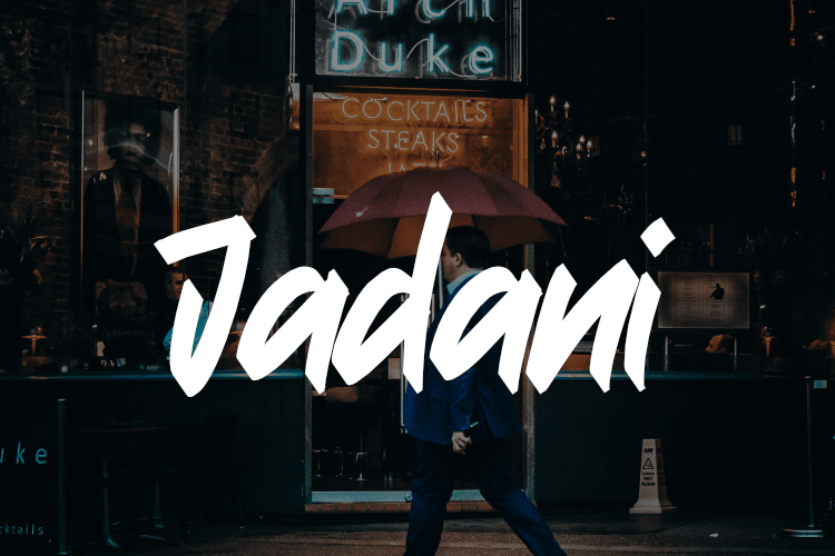 Jadani Font Free