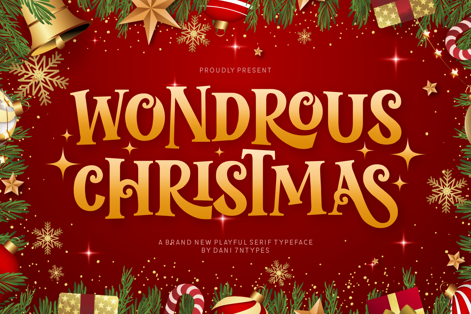 Wondrous Christmas Font Free