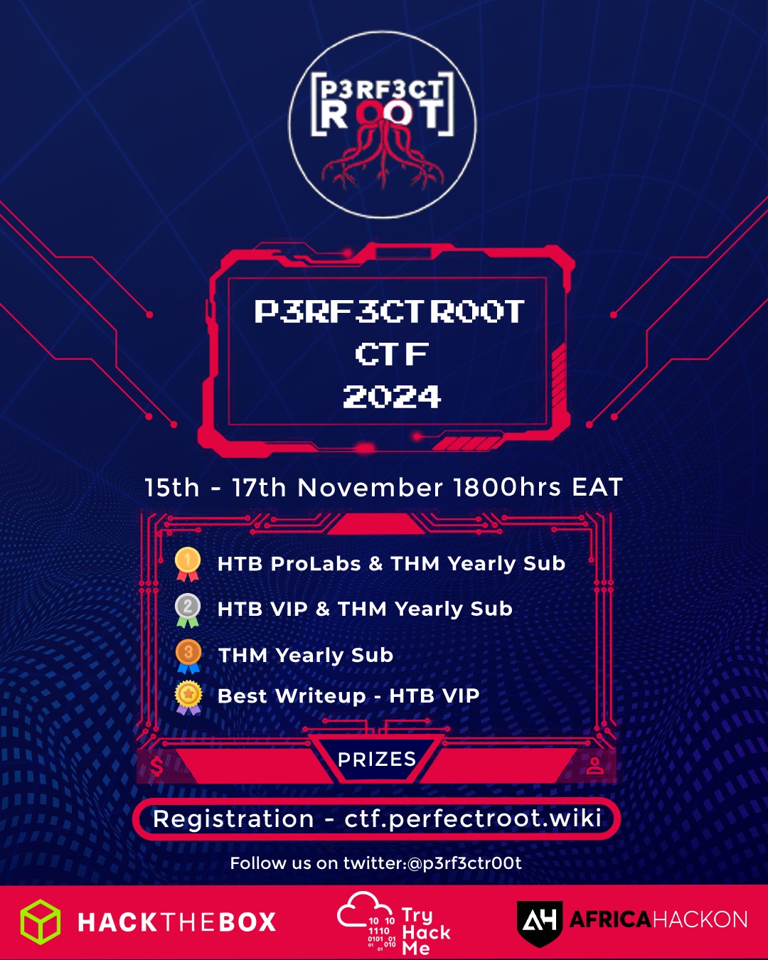 P3RF3CT ROOT CTF 2024 Writeup - Web3 and OSINT