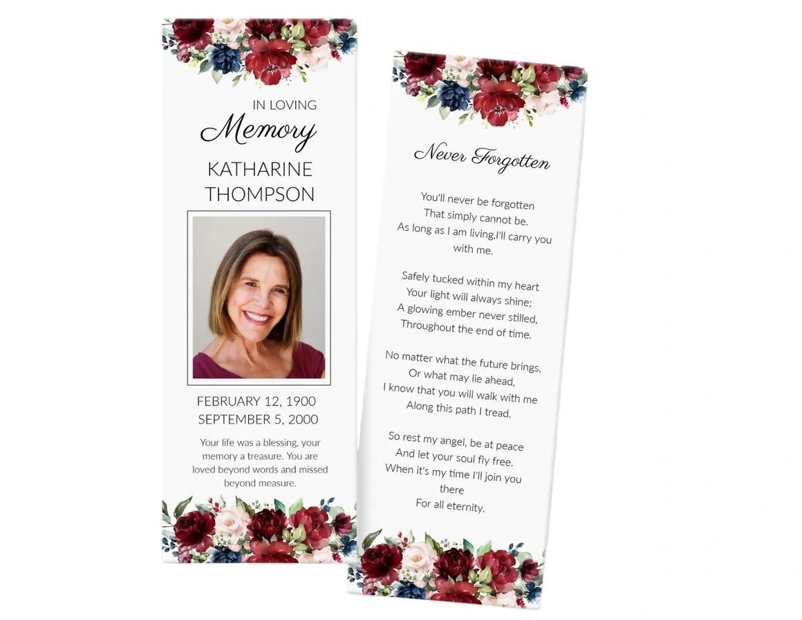 Memorial Acknowledgement Cards: Key Elements of Design
