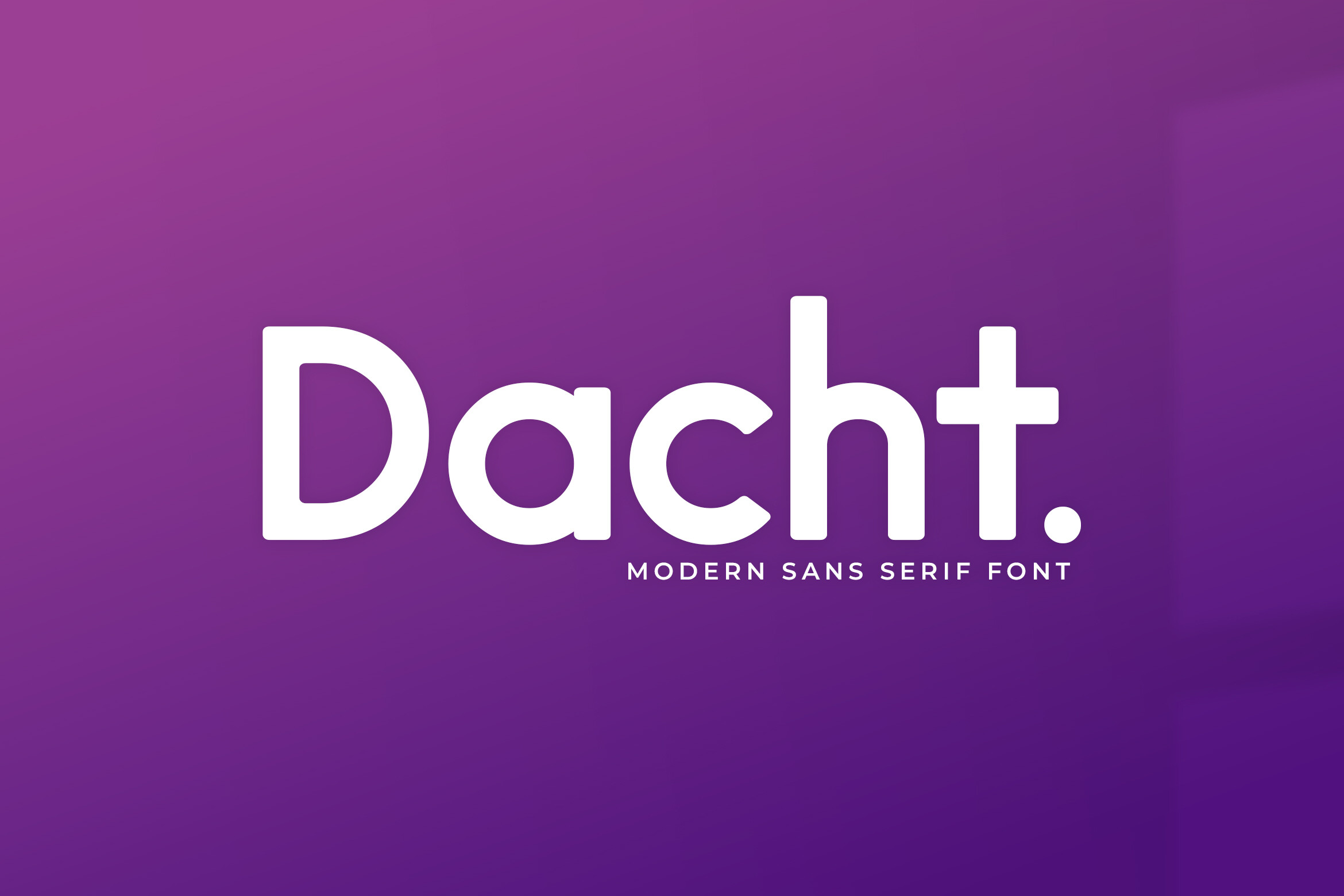 Dacht Font Free