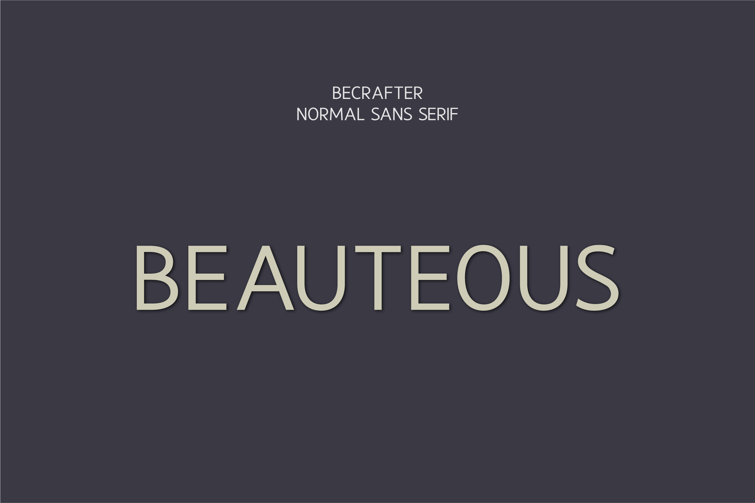 Beauteous Font Free