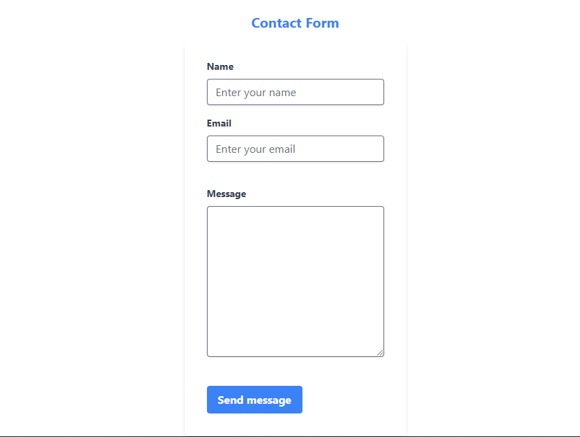 contact form image