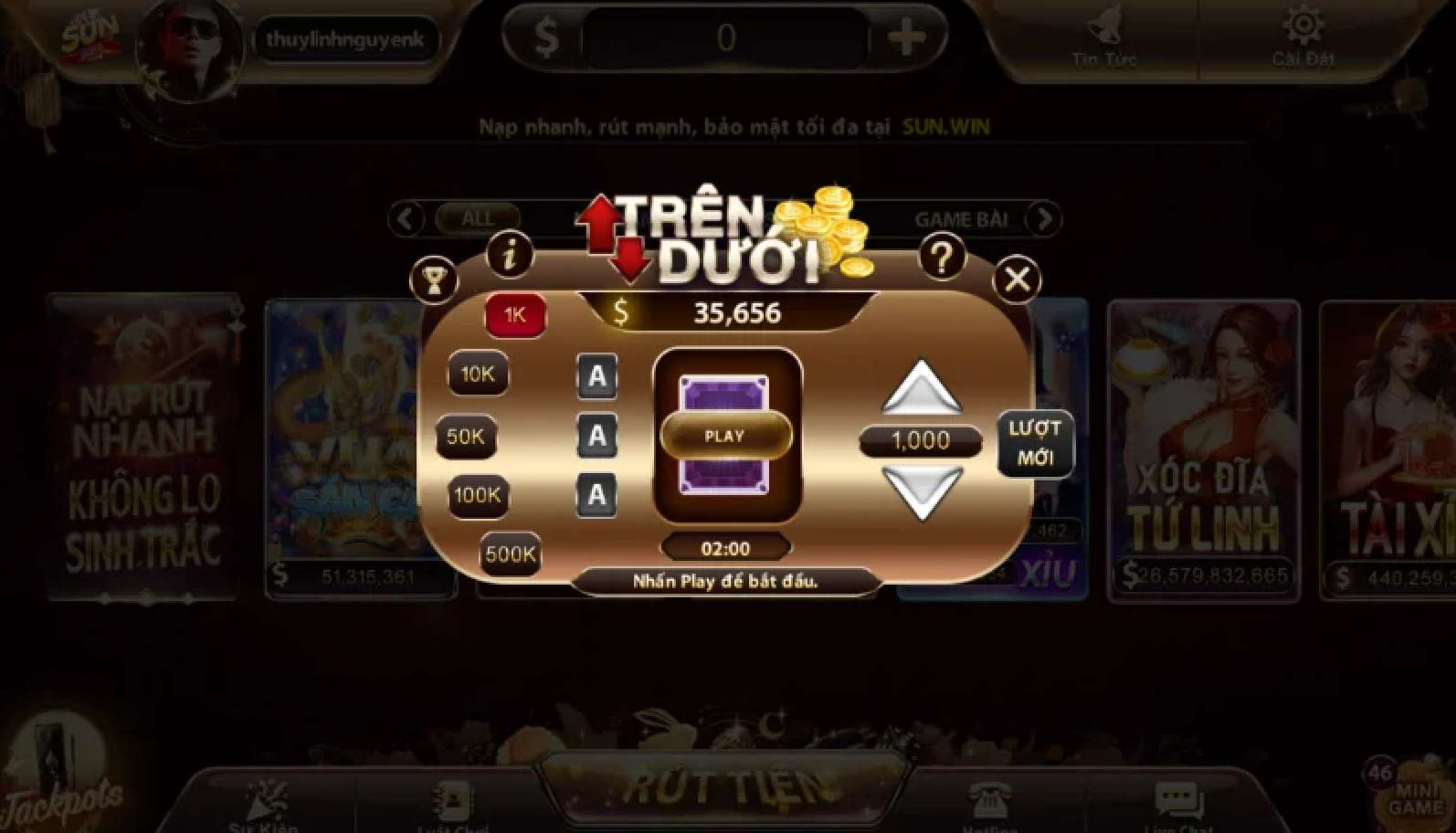 Trên Dưới Sunwin – Minigame Kịch Tính Dành Cho Người Mới Cá Cược