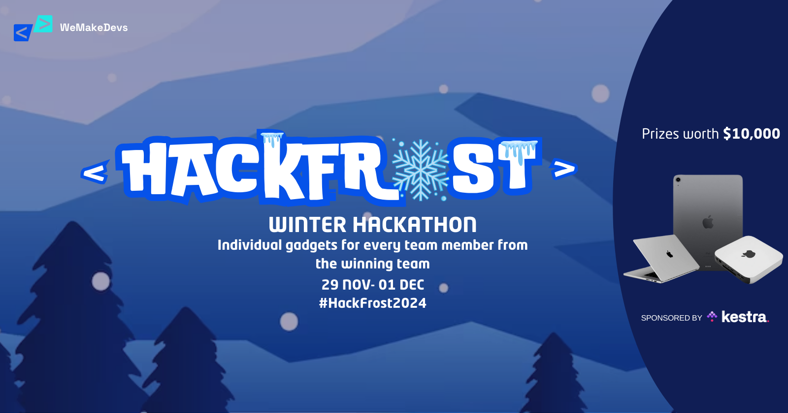 HackFrost Winter Hackathon 2024