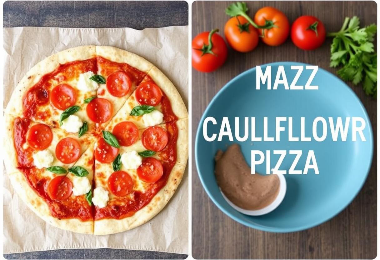 How to Make Pizza with Cauliflower Crust