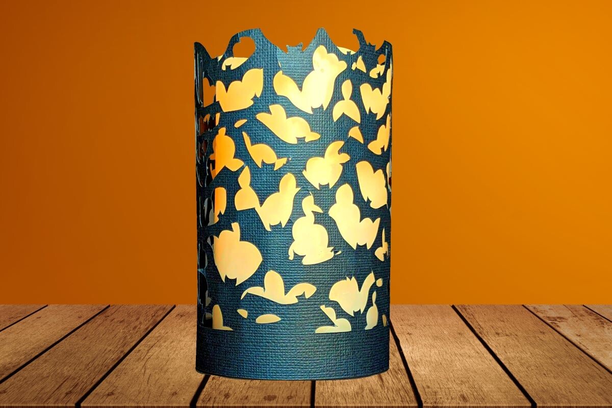 Halloween Bats Paper Lantern