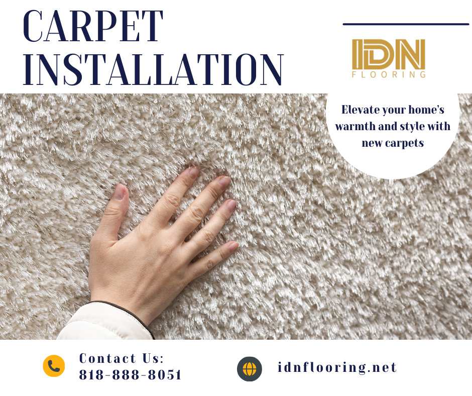 Transform your home into a haven of comfort with our expert carpet installation services!