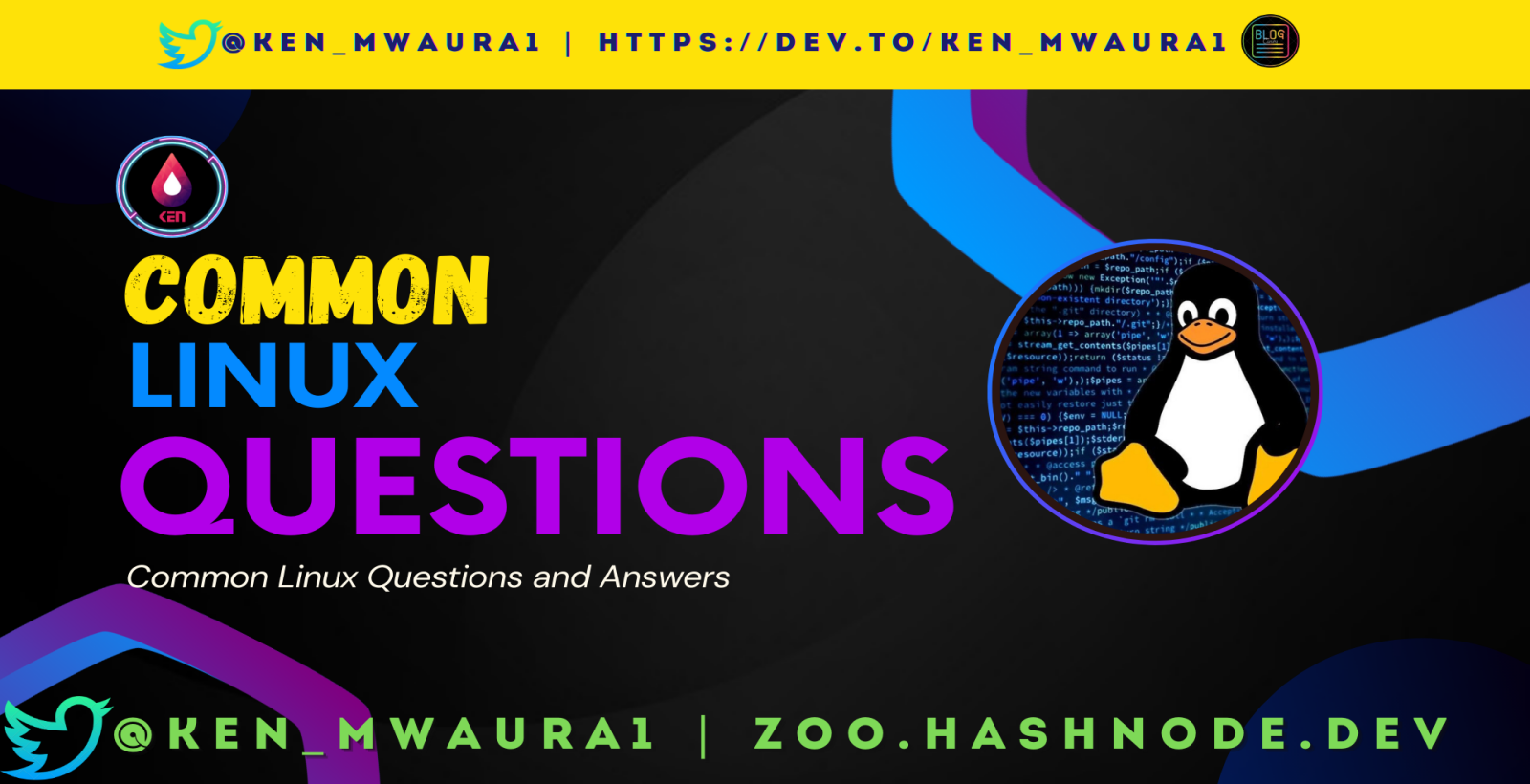 28 Common Linux 🐧Questions And Answers 🖥️