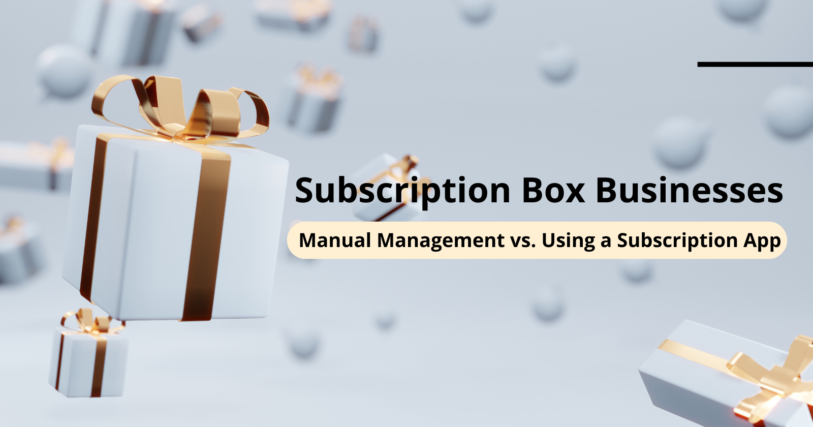 Subscription Box Businesses: Manual Management vs. Using a Subscription App