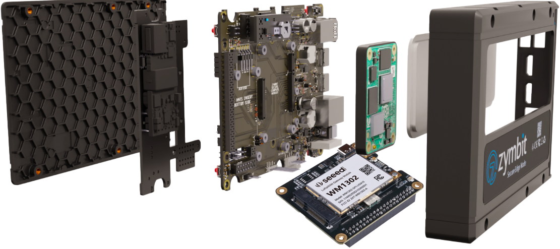 How to integrate a LoRA module with a Zymbit Secure Edge Node