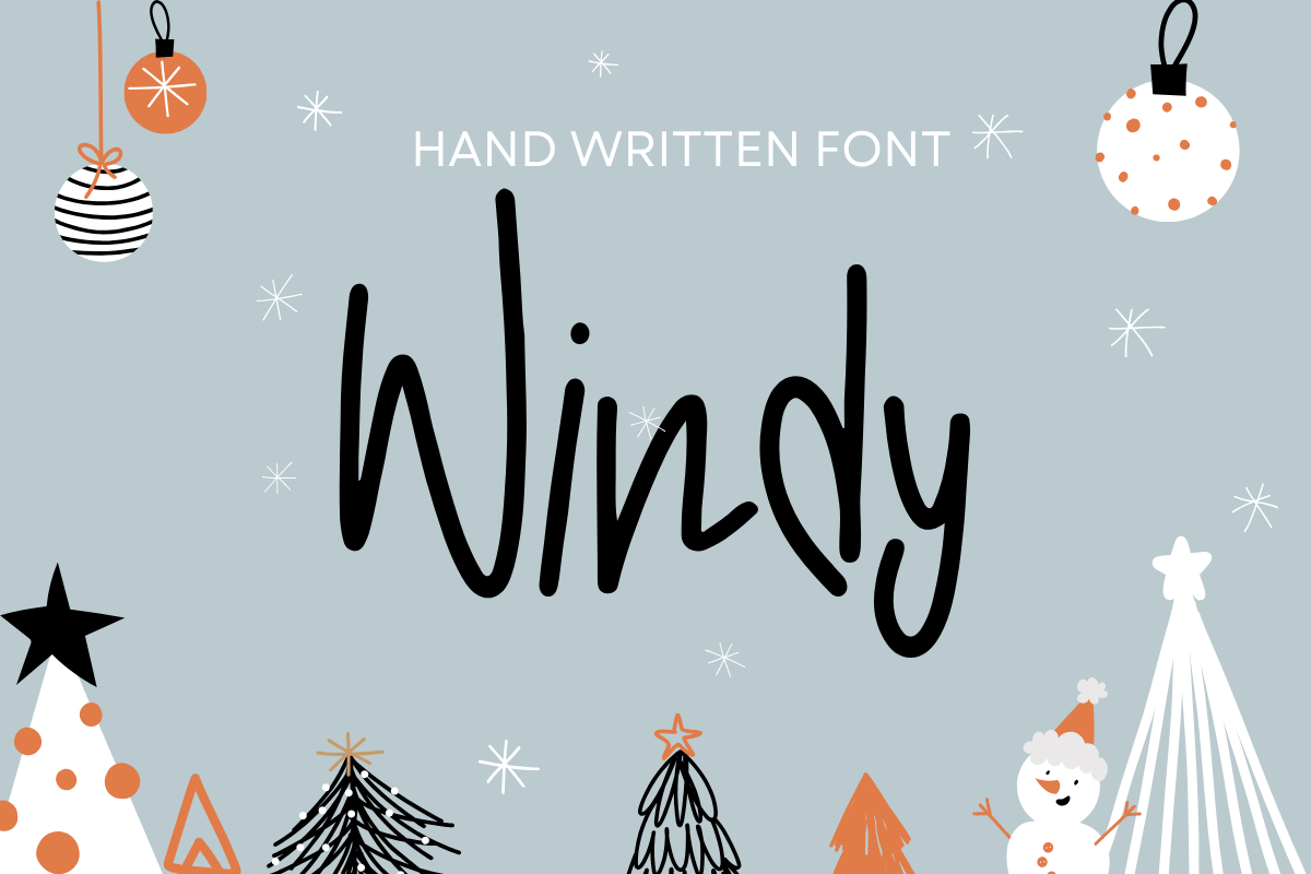 Windy Font