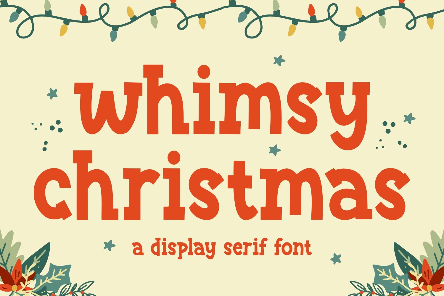 Whimsy Christmas Font