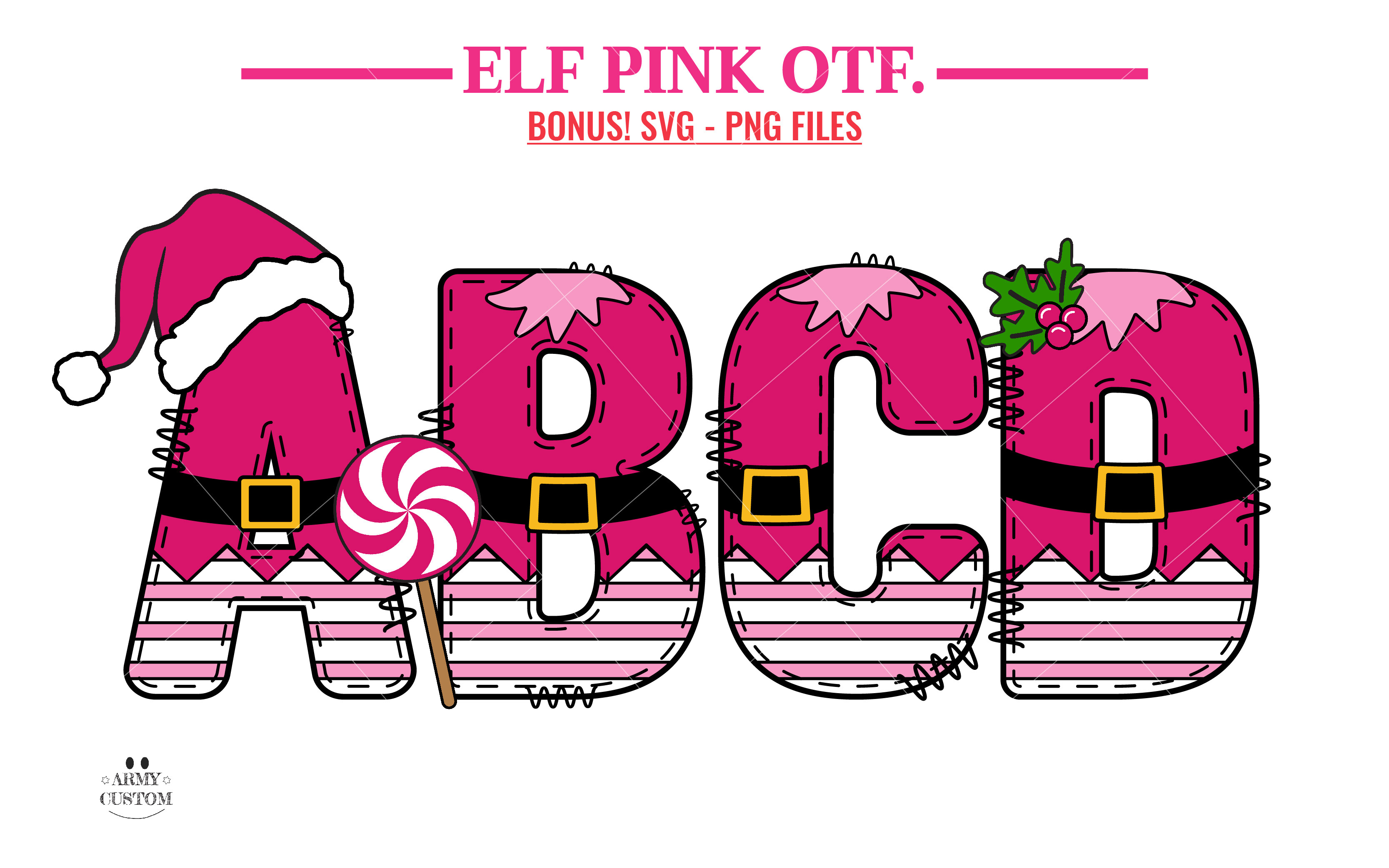 Elf Pink Font