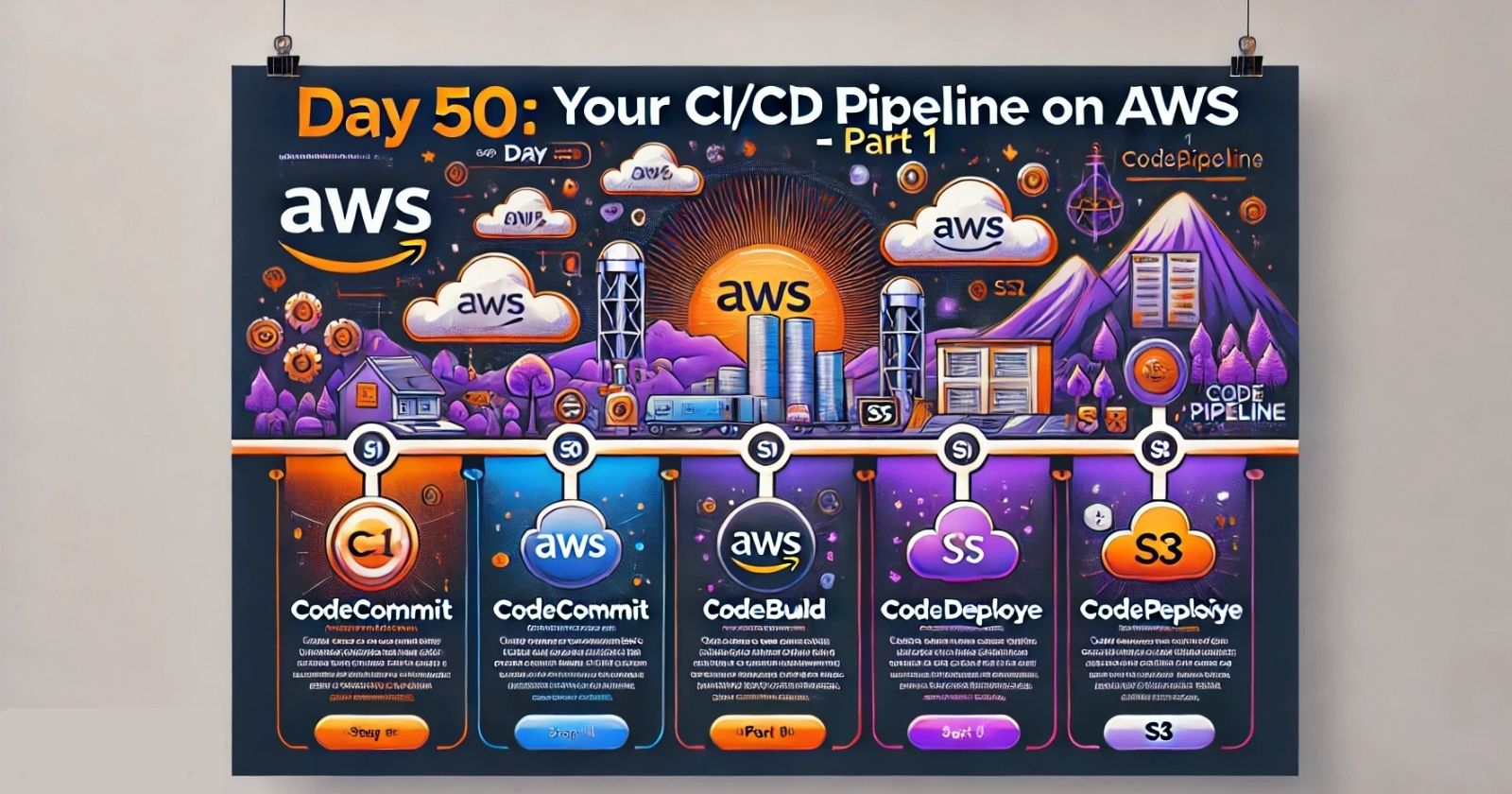 Setting Up Your CI/CD Pipeline on AWS - Part 1 : Introduction to CodeCommit