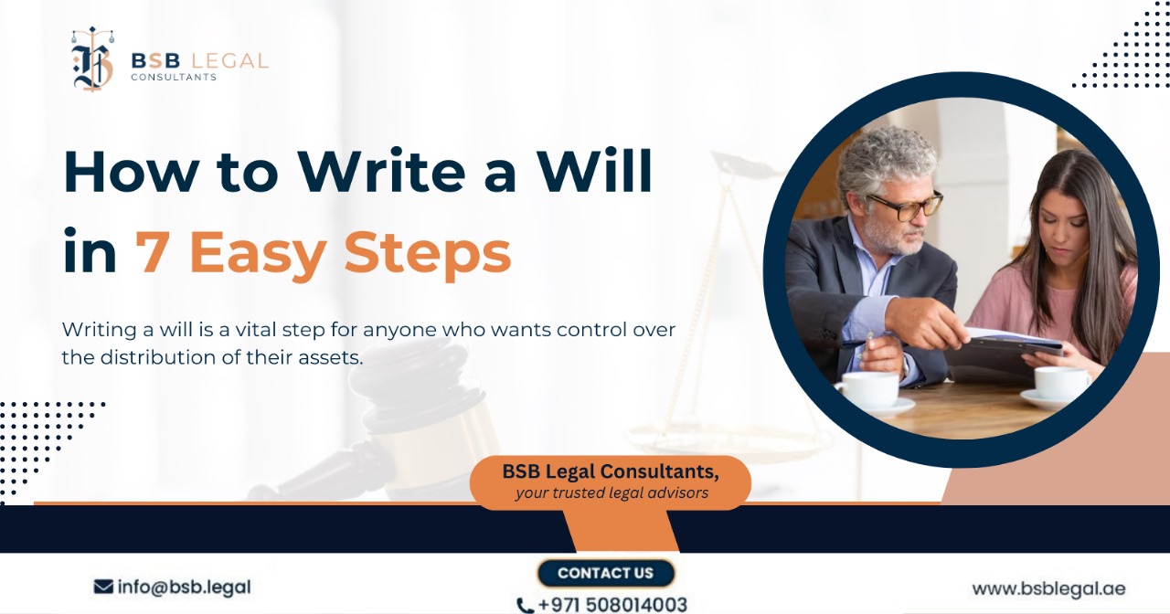 How to Write a Will in 7 Easy Steps