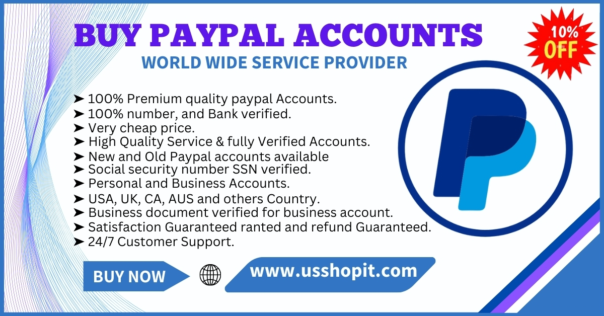 Buy Verified PayPal Account: 100% Verified, Affordable Price - Update 2025