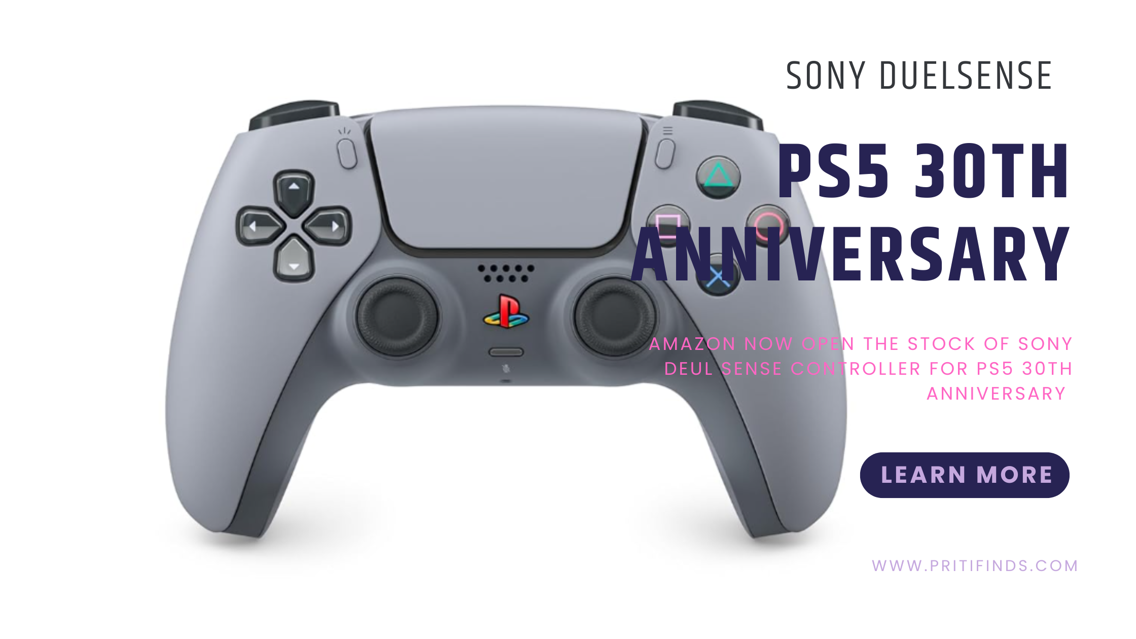 PlayStation 5 30th Anniversary gift From Amazon!!!