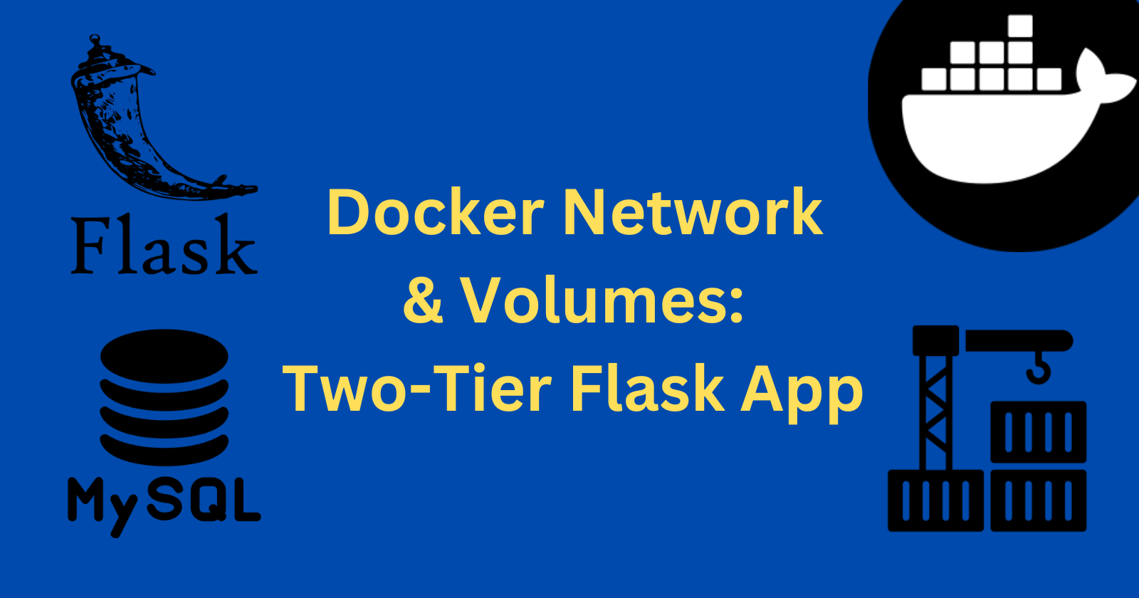 Docker Network & Volumes: Deploying a Two-Tier Flask App with MySQL