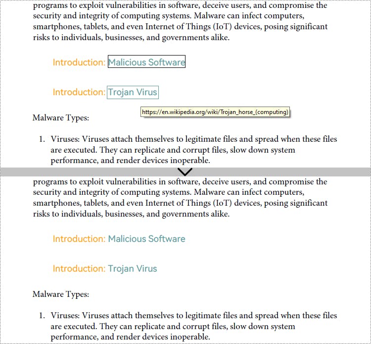 Remove All Hyperlinks from PDF Python