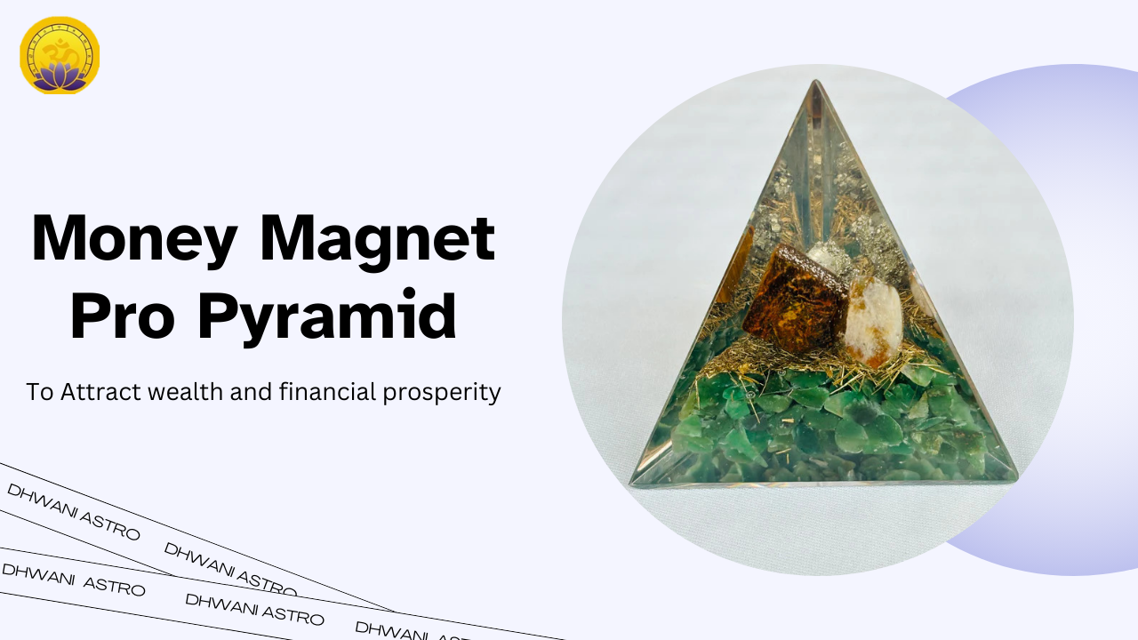 Buy Money Magnet Pro Pyramid Abhimantrit and Certified