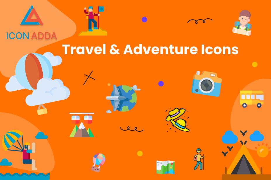 Travel & Adventure Icons