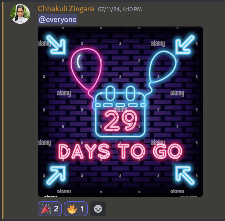 Countdown on Discord