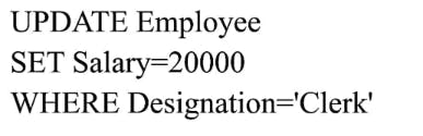 SQL query to update the salary of employees with the designation 'Clerk' to 20000.