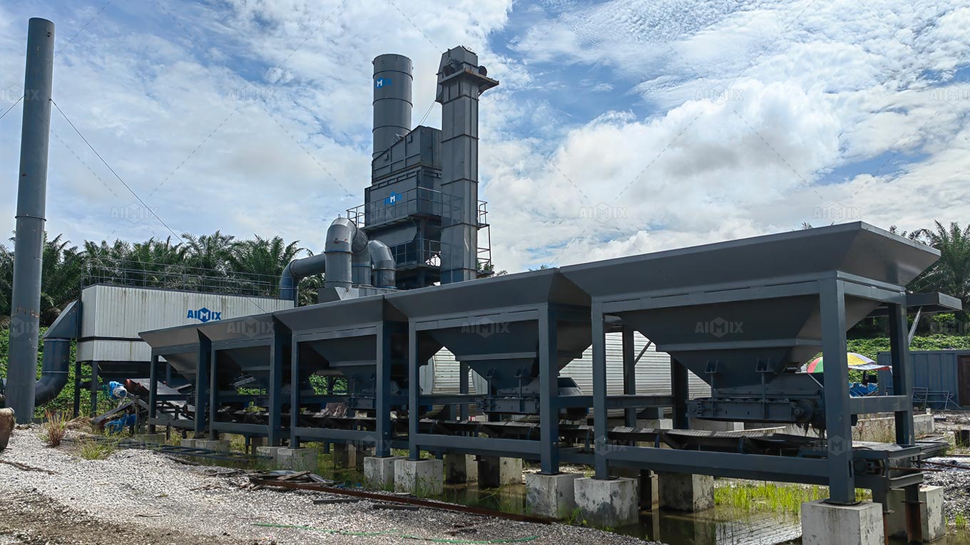 Employing an Asphalt Mixing Plant for Large-Scale Projects