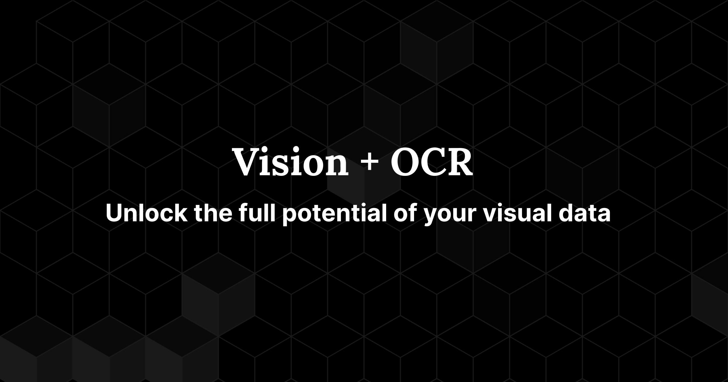 Vision + OCR: Extract Data from large PDFs with Precision