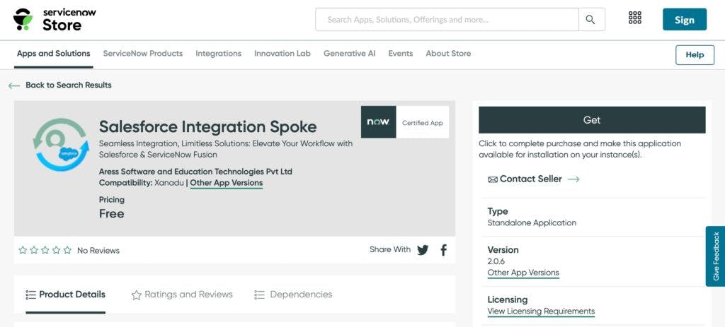 Salesforce Integration Spoke